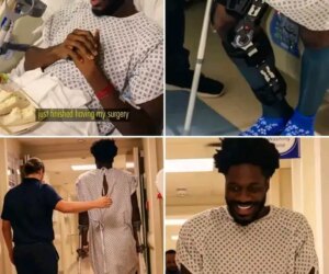Aina undergoes successful surgery