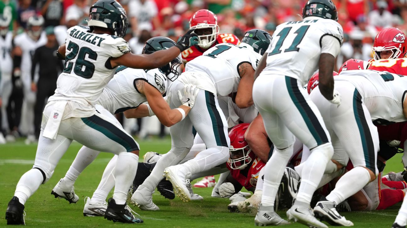 Jordan Mailata on chatter Eagles won because of the tush push – ‘Rubbish’