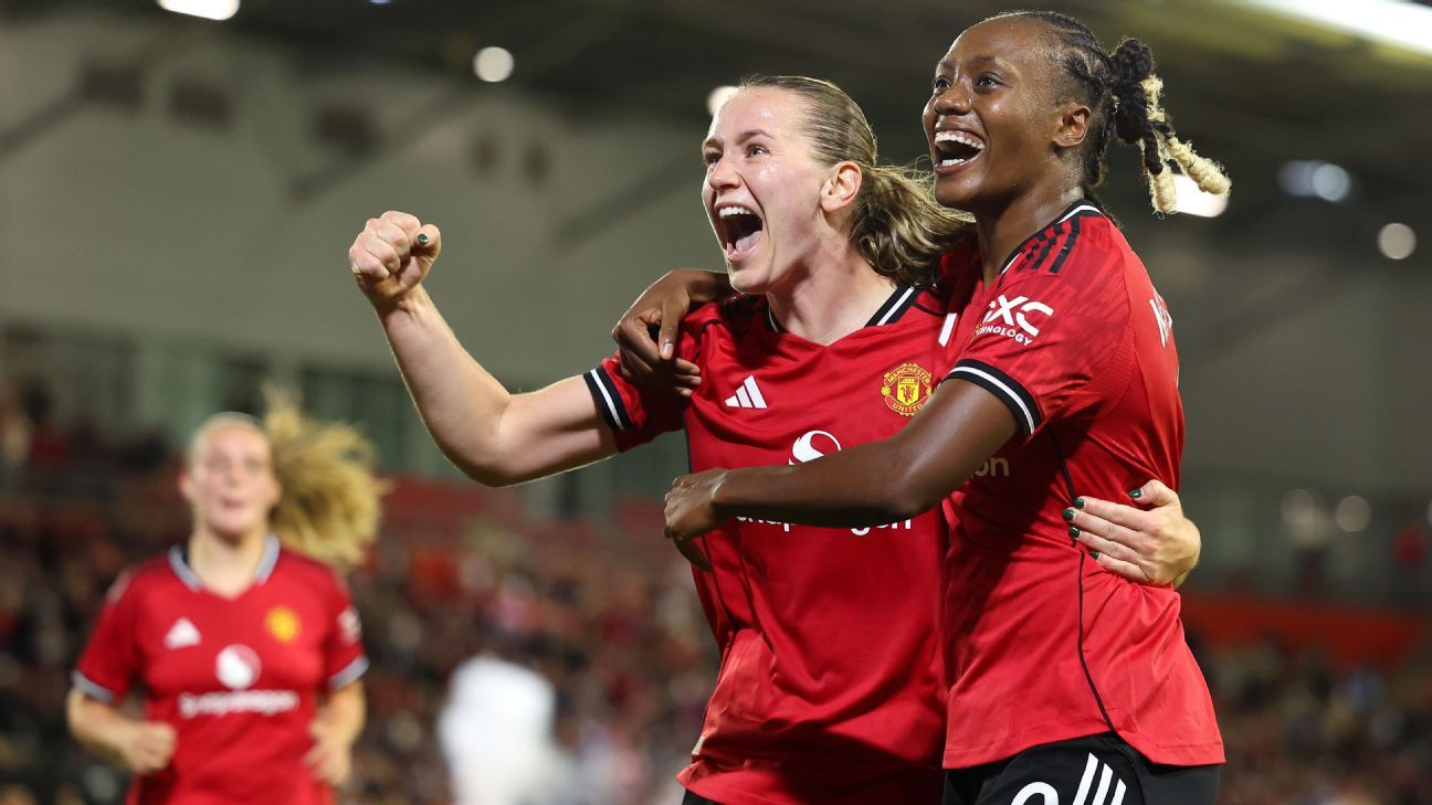 Man United into UWCL main draw for 1st time with Terland hat trick