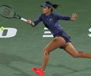 Raducanu misses out on quarterfinals after slip-up in Korea