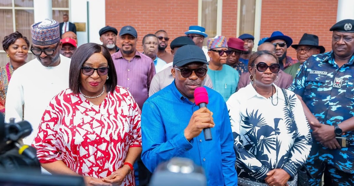 PHOTOS: Fubara resumes duty in Rivers after six-month suspension