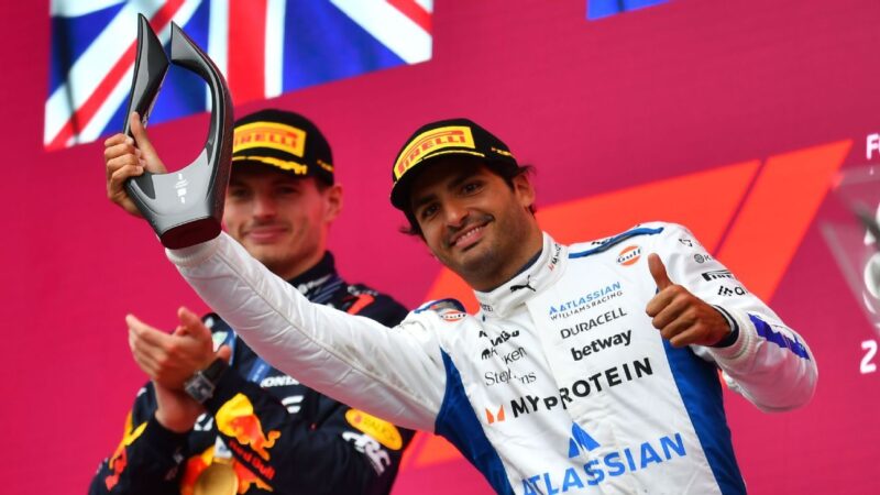 Verstappen wins thrilling Azerbaijan GP ahead of Russell, Sainz