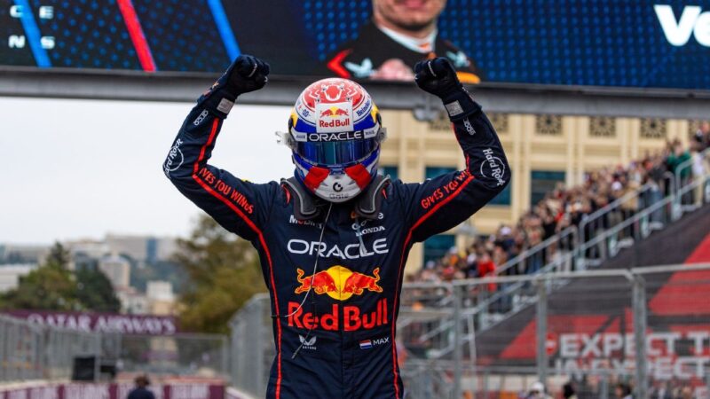 Verstappen’s F1 win in Baku has McLaren hearing ‘Jaws’ theme