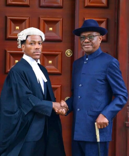 Wike, wife attend son’s call to bar ceremony – Daily Trust