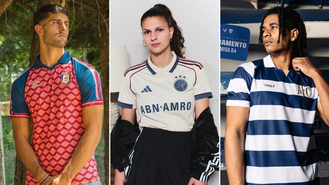 Soccer’s most stylish 2025-26 kits: The world’s best jerseys