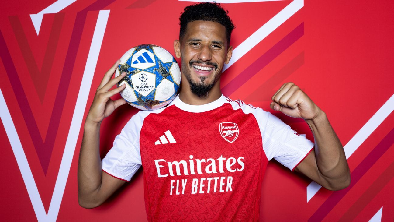 William Saliba agrees new five-year Arsenal deal – sources