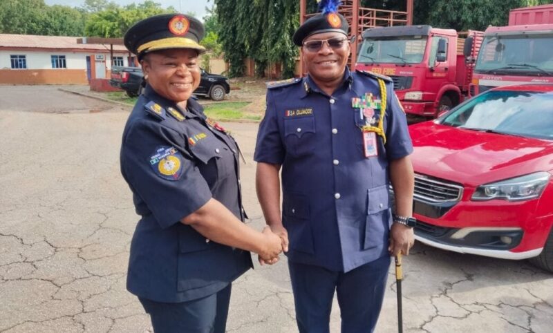 Federal Fire Service gets first female deputy controller-general