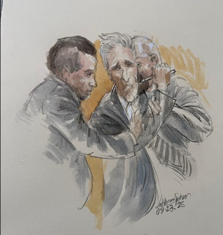 Man who tried to ass@ssinate Trump stabs himself with pen as he’s found guilty