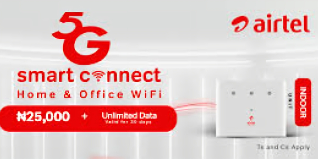 How To Get Airtel’s SmartConnect 5G Router Free with Unlimited Internet