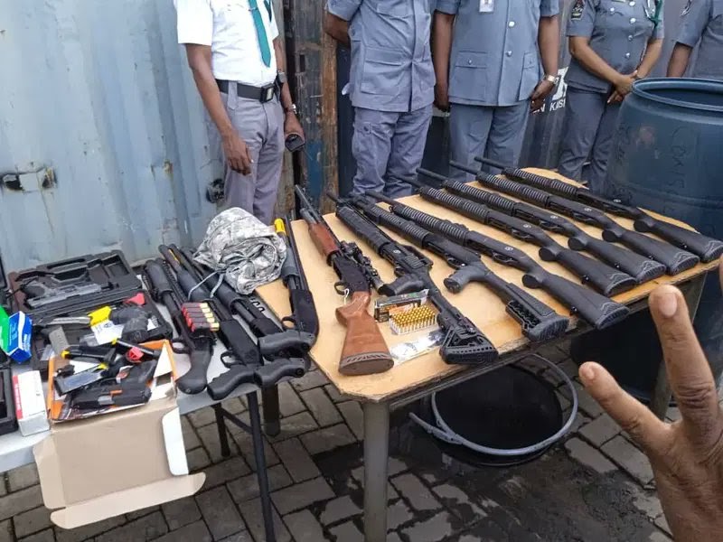 Customs Intercepts Arms, Ammunition, Drones Worth Over ₦377 Million in Major Bust