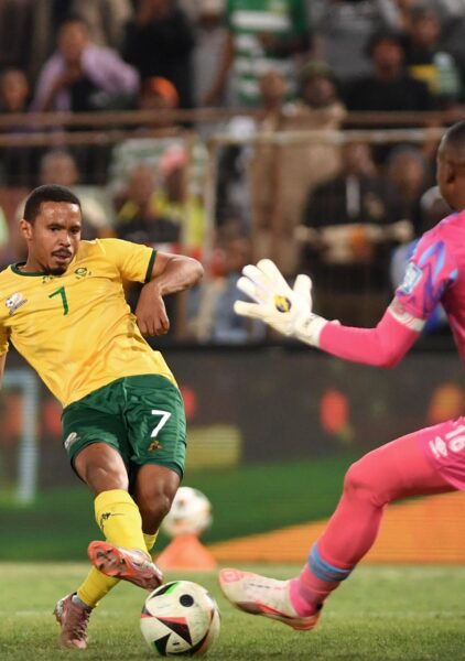 2026 WCQ: Bafana Bafana Thrash Lesotho 3-0 To Pile More Pressure On Super Eagles