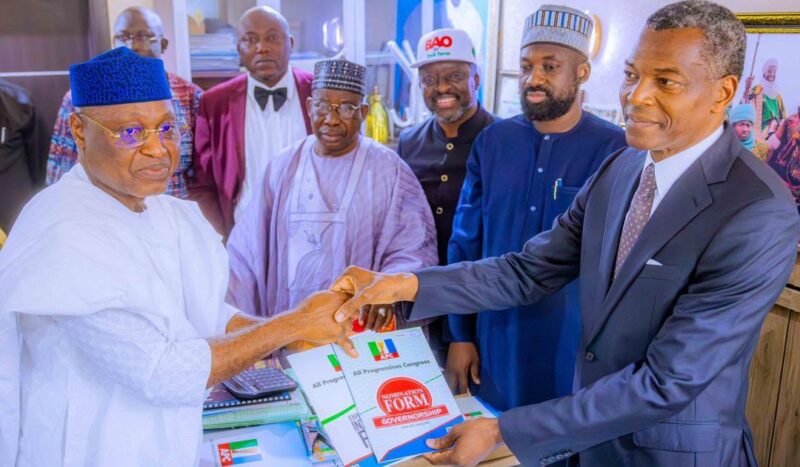 Oyebanji Submits APC Nomination Form for 2026 Ekiti Governorship Election