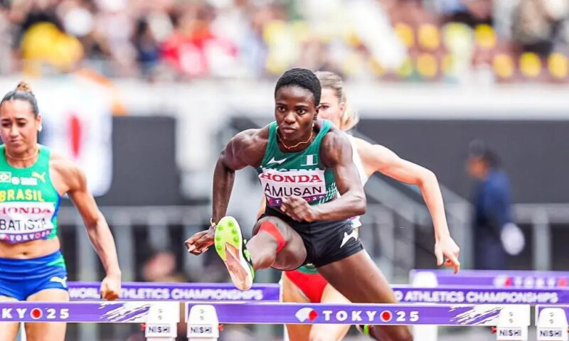 Amusan Qualifies For 100m Hurdles Final