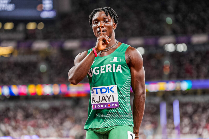 Ajayi Zooms Into 100m Men’s Final