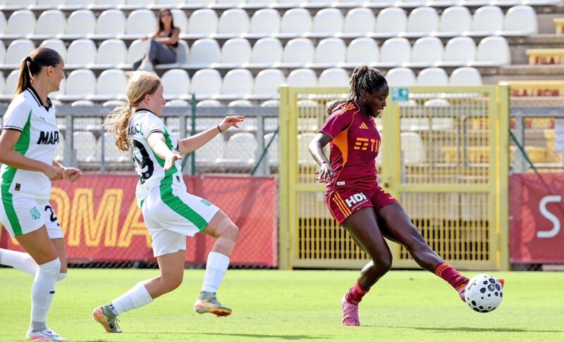 Babajide Celebrates First Goal For Roma In Cup Win