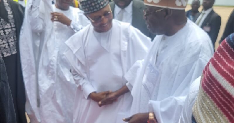 Tinubu Arrives Kaduna for Lavish Wedding of Senator Yari’s Son