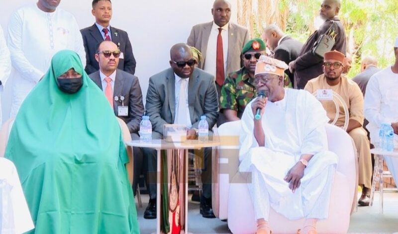 President Tinubu Visits Aisha, Late Buhari’s Widow