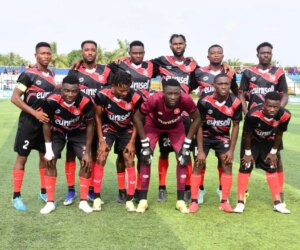 Abia Warriors On Astro Turf Training Ahead CAFCC Game vs Djoliba