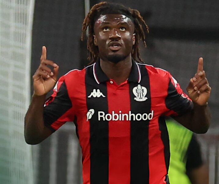 Moffi On Target In Nice’s Home Loss To Roma
