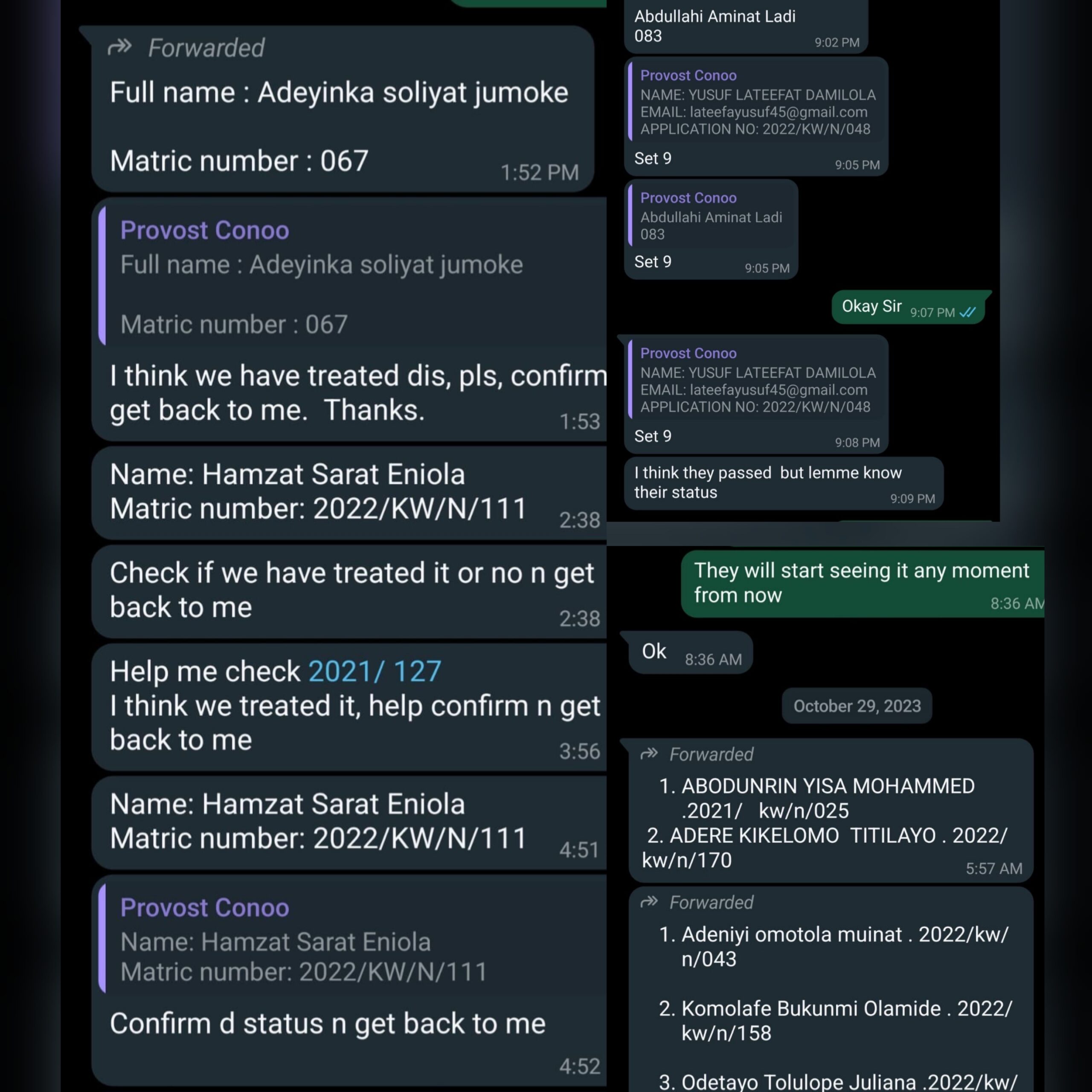 EXCLUSIVE: How Kwara Nursing College Provost Manipulates Exams, Alters Results, Forces Students To Pay N100,000 Bribe To Pass