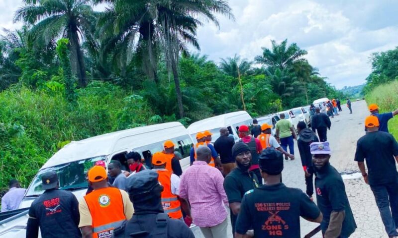 Edo Security Squad Dismantles Kidnappers’ Camps, Recovers Firearms, Ammunition