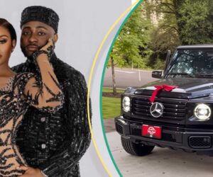 Davido Surprises Wife Chioma With Brand New 2025 Electric G-wagon, Videos Trend Online: “Workings”