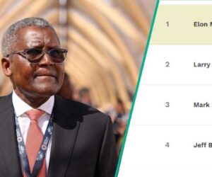 Dangote Leads As Nigeria’s Second Richest Man Loses Over $500m in One Day, Gets New Ranking
