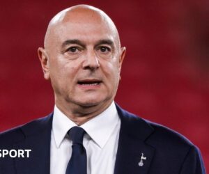 Daniel Levy: Tottenham executive chairman exits role after 24 years in charge