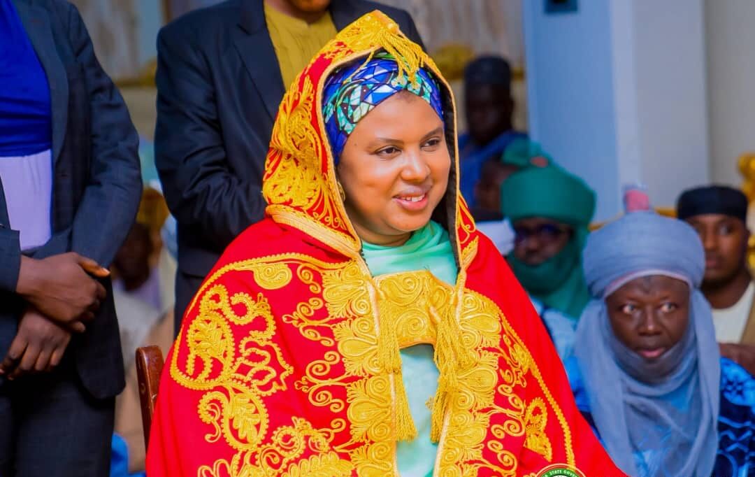 Emir of Daura turbans wife of Katsina gov as Jagaban Matan Hausa