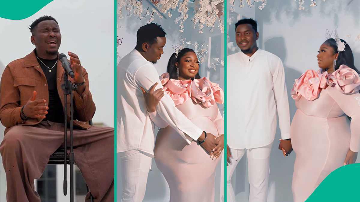 Moses Bliss, Ebuka Songs React As Victor Thompson, Wife Welcome 1st Child After 4 Years, 9 Months