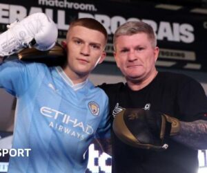 Ricky Hatton: Son Campbell pays tribute to father