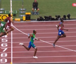 Ezekiel sets national record in 400mH final but misses out on medal at World Championships