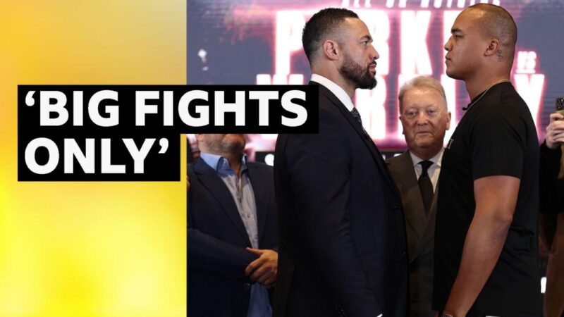 Fabio Wardley v Joseph Parker: British heavyweight ready for fight at London’s O2 Arena