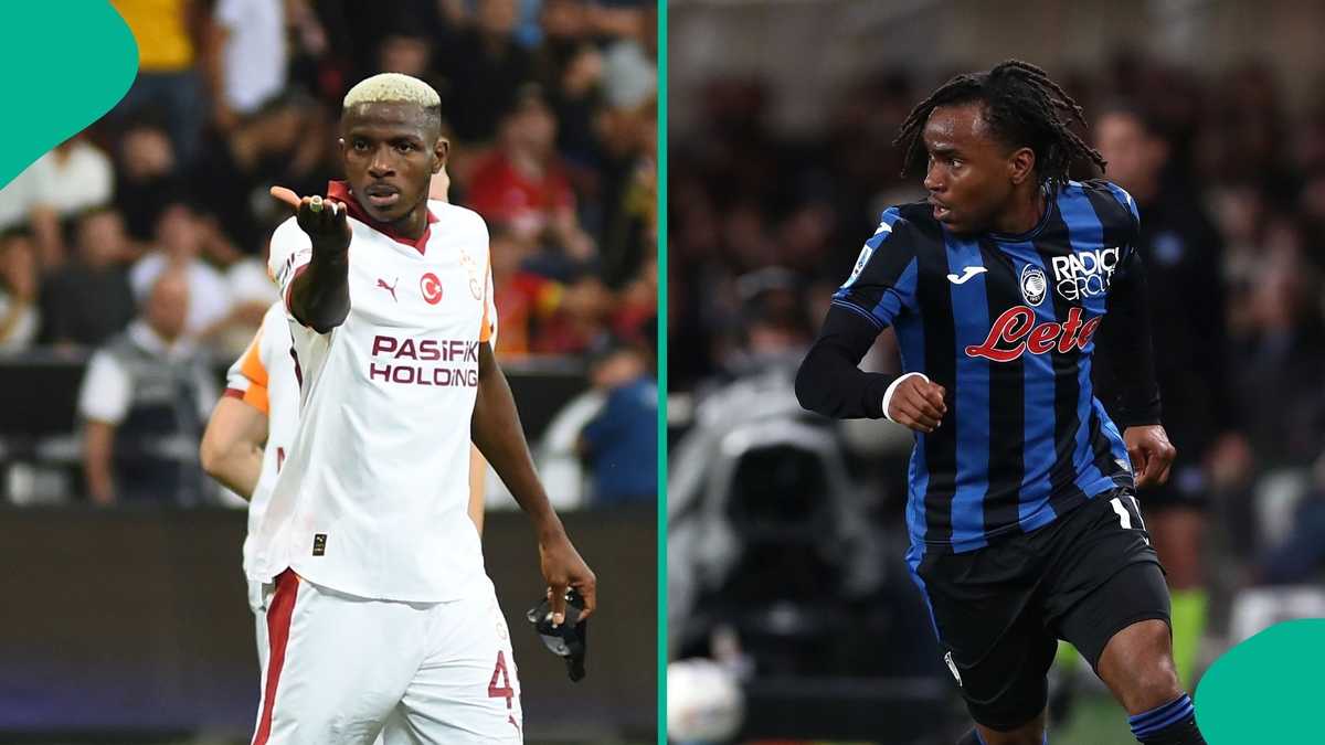 UCL 2025/26: Super Eagles Official Handle Sends Message to Osimhen, Lookman, 4 Others