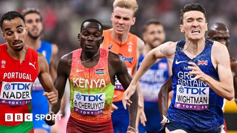 Jake Wightman wins world 1500m silver as injured Josh Kerr finishes last