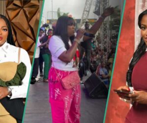 Hilda Baci’s Jollof Feat: Funke Akindele Storms Eko Hotel, Entertains Massive Crowd at Event