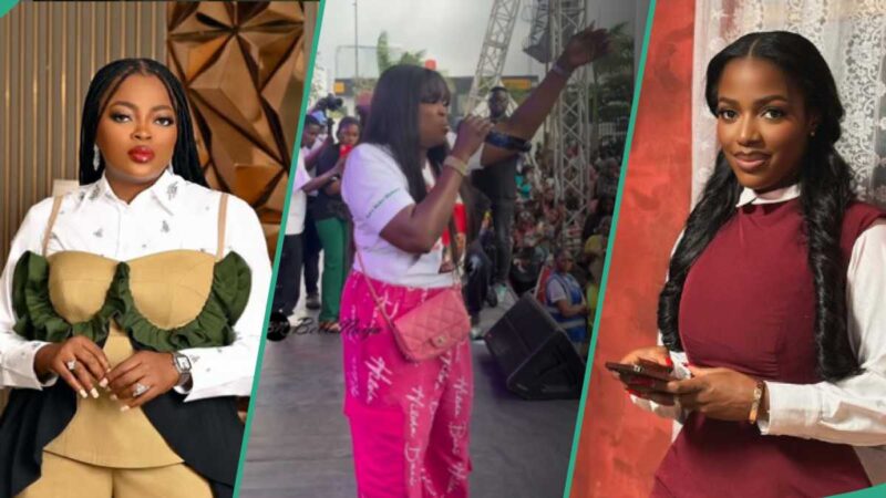 Hilda Baci’s Jollof Feat: Funke Akindele Storms Eko Hotel, Entertains Massive Crowd at Event