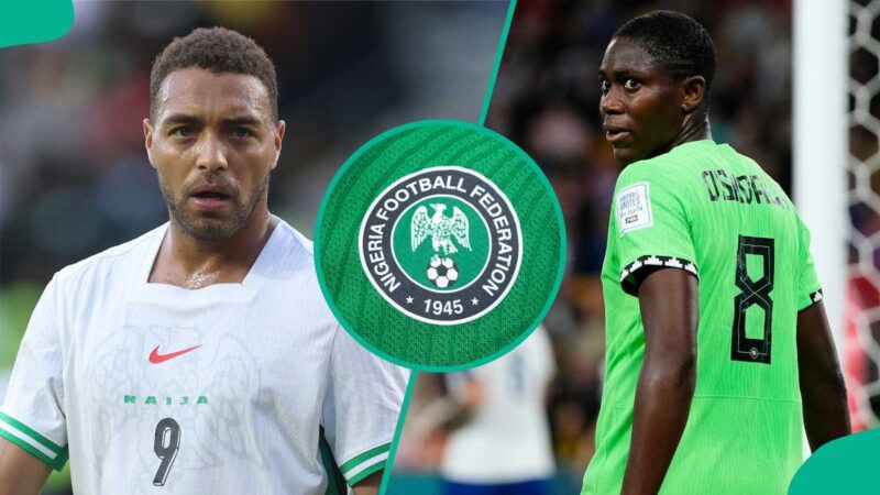 Asisat Oshoala Reacts After NFF Singled Out Cyriel Dessers for Criticism vs South Africa