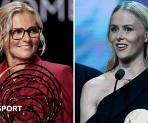 Ballon d’Or awards: England’s Sarina Wiegman and goalkeeper Hannah Hampton win awards