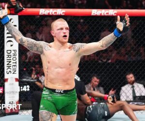 UFC Paris: Mason Jones stops Bolaji Oki after early knockdown