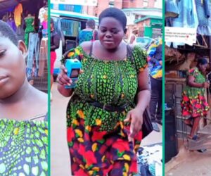 Female POS Vendor Who Stands for Hours Hustling at Awka Market Shares Emotional Video, People React