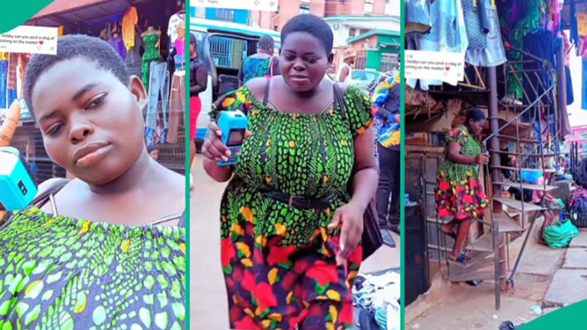 Female POS Vendor Who Stands for Hours Hustling at Awka Market Shares Emotional Video, People React