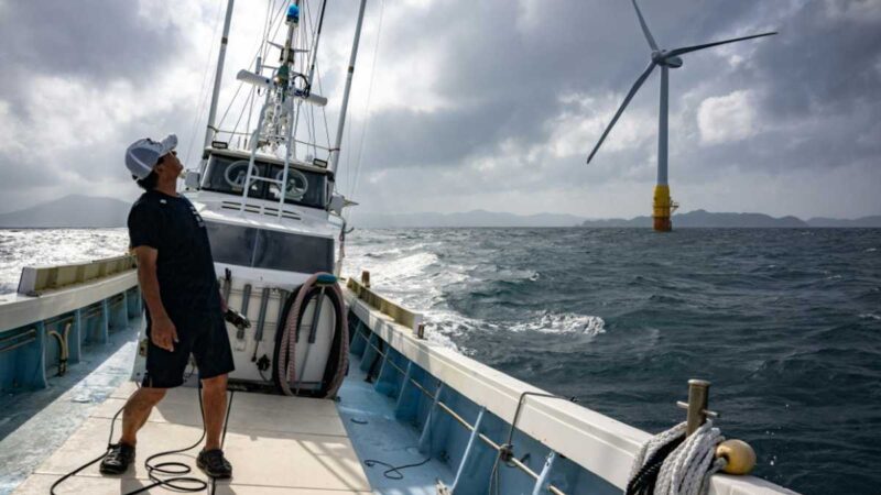 Floating wind power sets sail in Japan’s energy shift