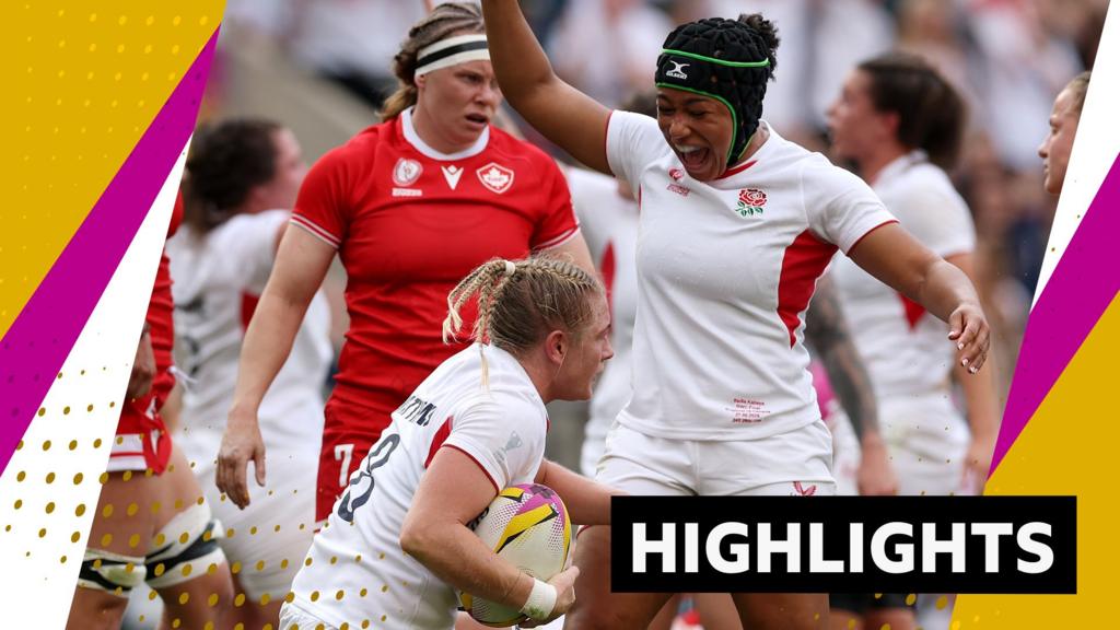 Dominant England beat Canada to win Rugby World Cup