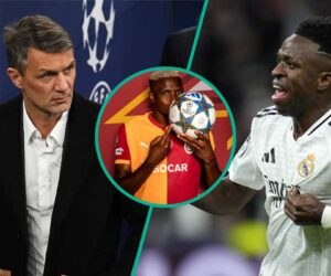 Fans Slam Victor Osimhen for Rating Vinicius Jr Over Maldini in UCL Blind Ranking