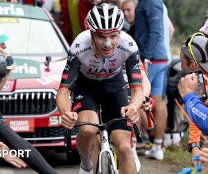 Vuelta a Espana: Joao Almeida holds off leader Jonas Vingegaard to win at Angliru