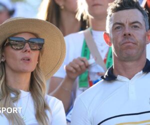 Europe win Ryder Cup: Rory McIlroy hits out at ‘unacceptable’ behaviour after wife hit by drink