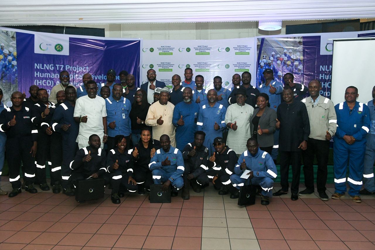 NLNG, NCDMB celebrate 122 graduates of Train 7 Human Capital Development programme