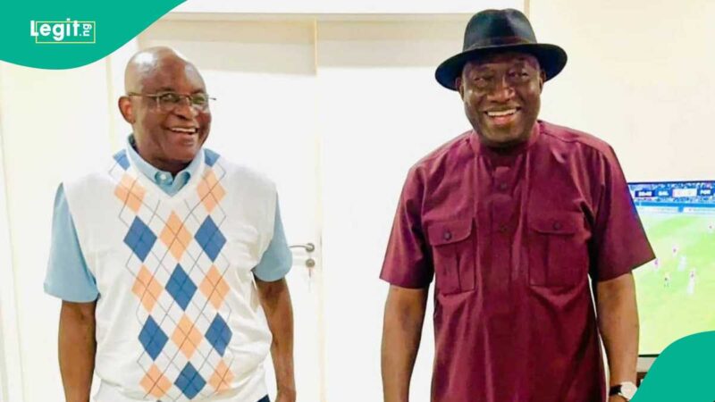 Just In: Jonathan Visits ADC Chairman, David Mark, After Strategic Meeting