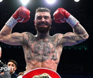 Lewis Crocker: ‘You witnessed a kid who changed his life tonight’ – Belfast fighter on world title win